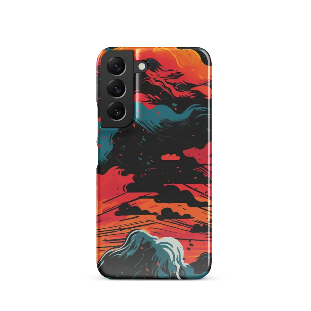 Ethereal Twilight: A Dramatic Landscape in Motion