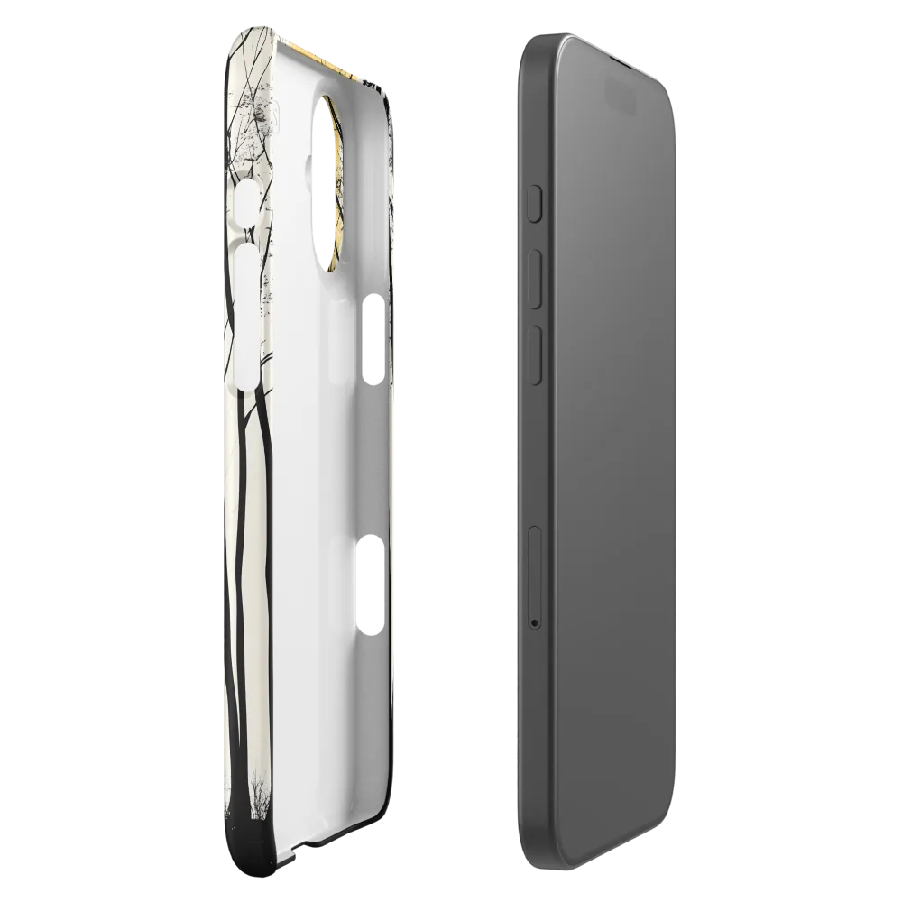 Silhouetted Serenity | Phone Case |  16 Plus | Snap Case | Matte