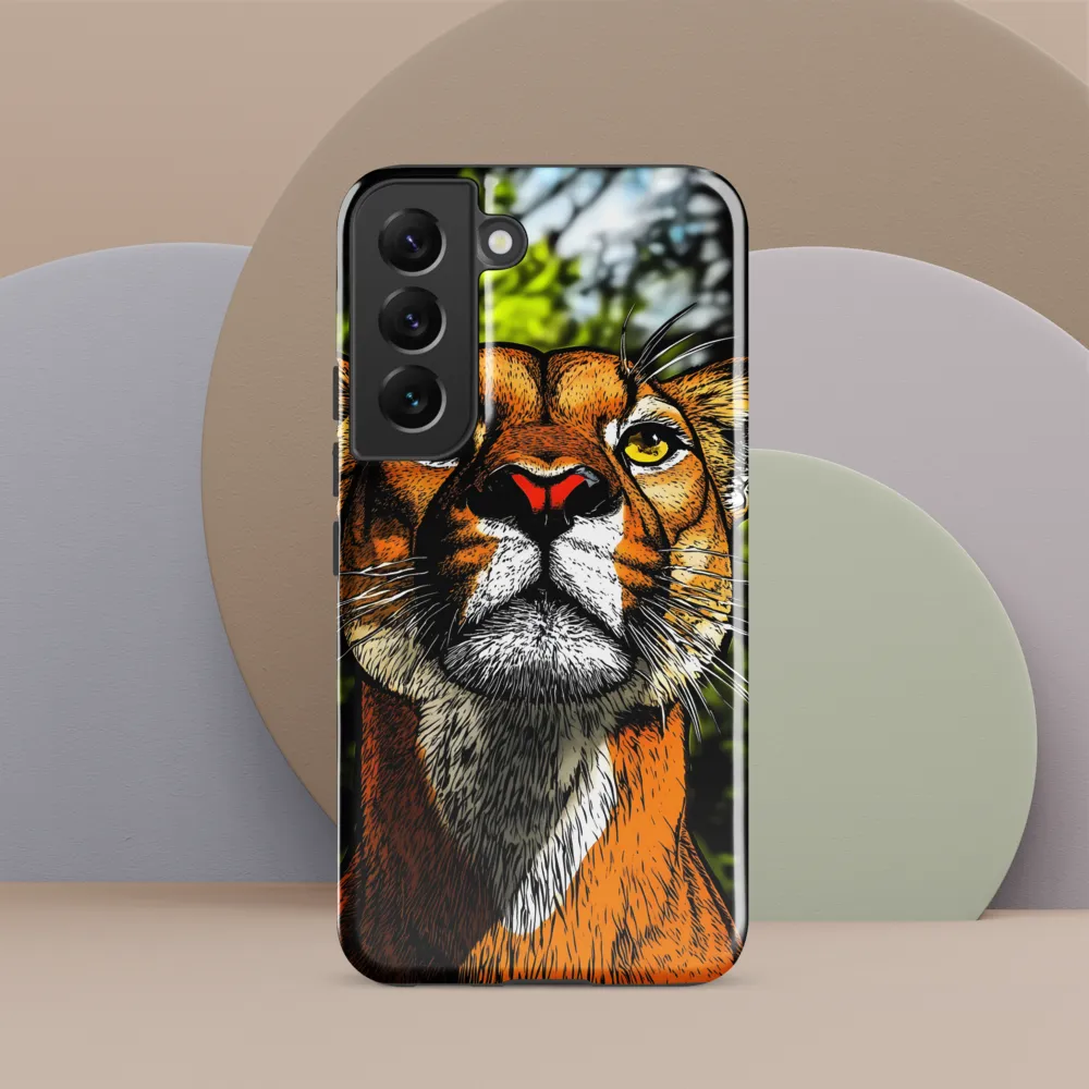 Regal Gaze: The Lioness in Focus