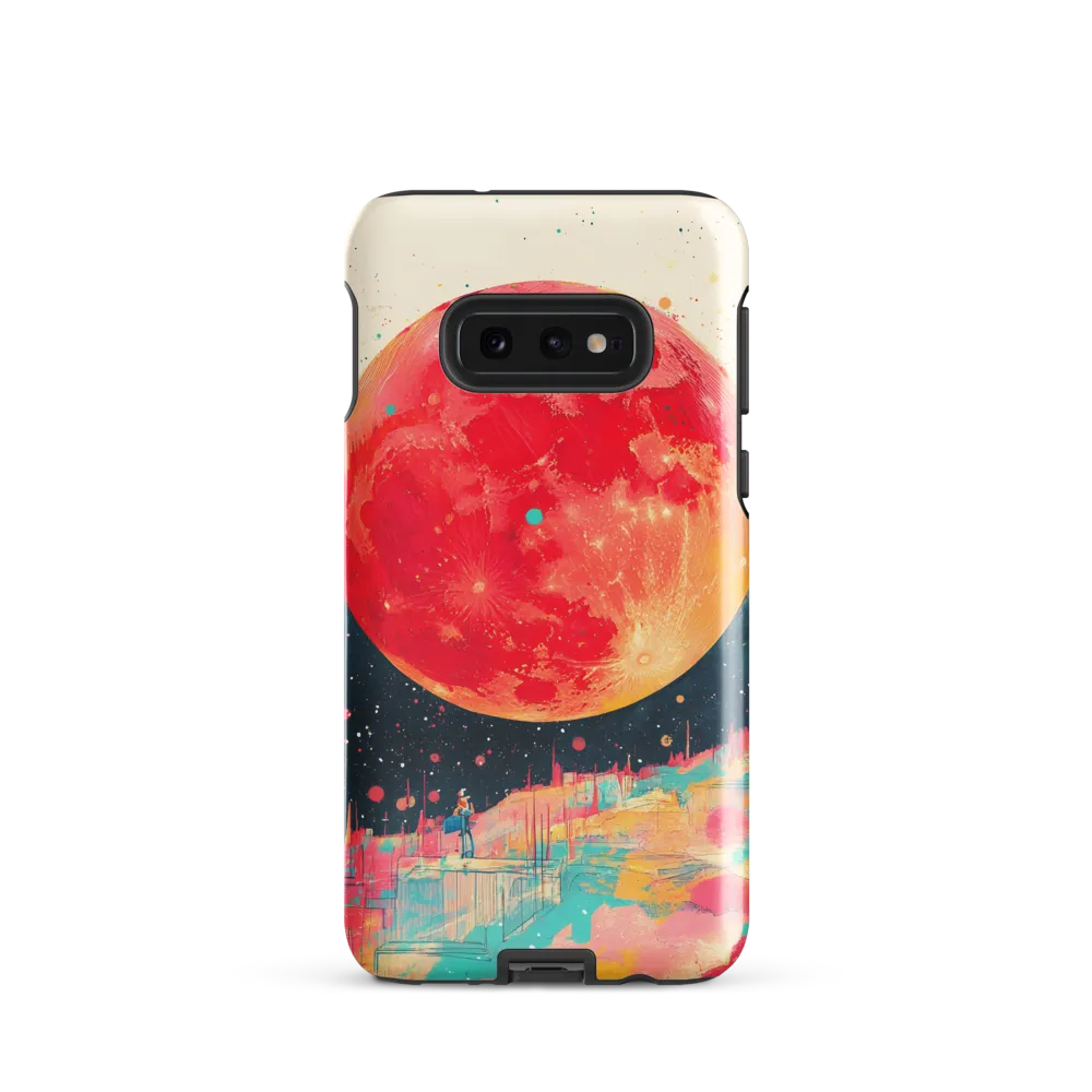 Crimson Dreams: A Lunar Exploration