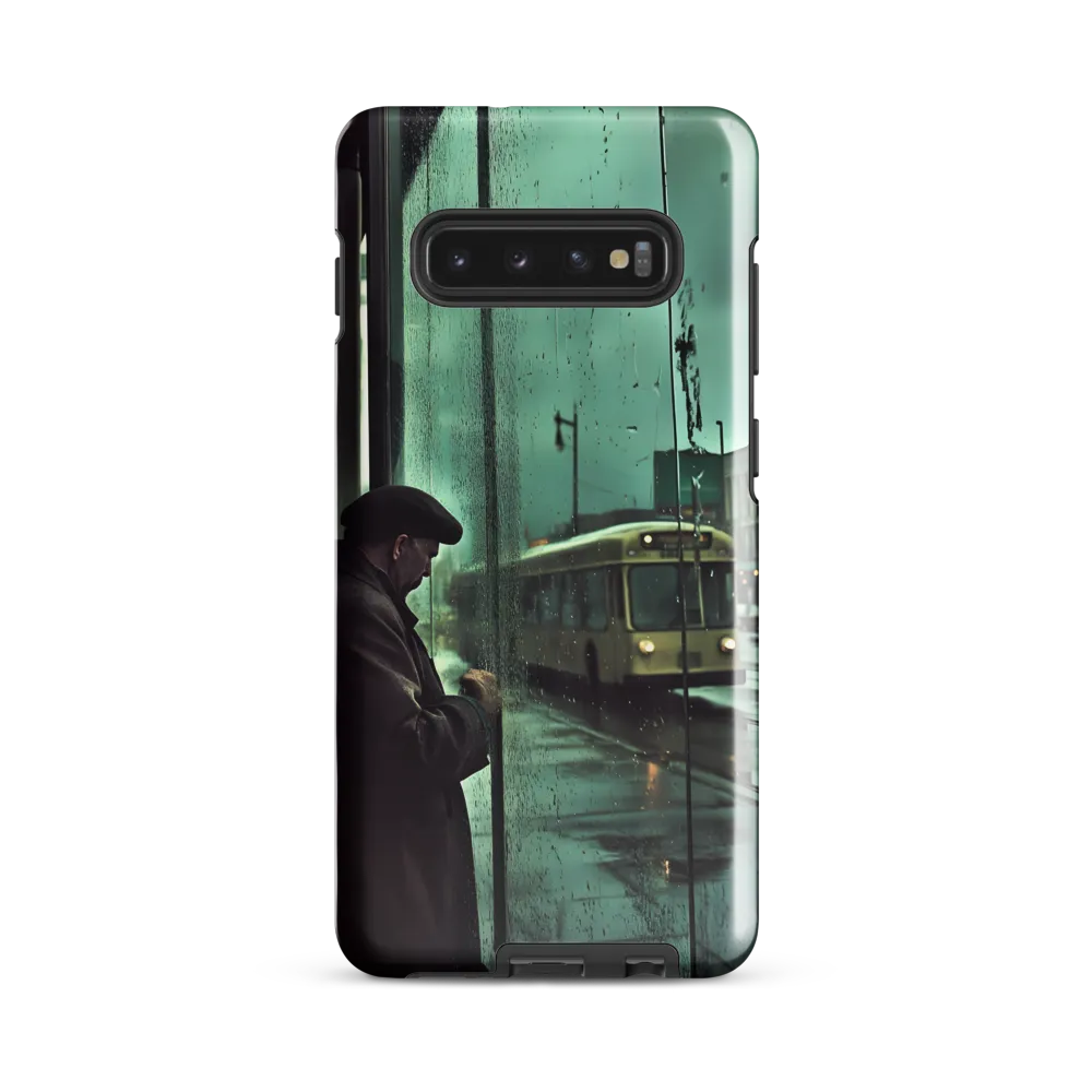 Reflective Moments in the Rain | Phone Case |  S10 Plus | Tough Case | Glossy