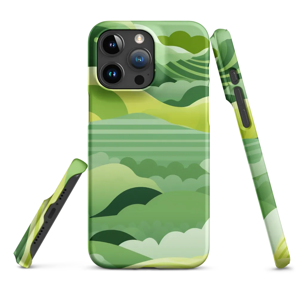 Tranquility in Green Waves