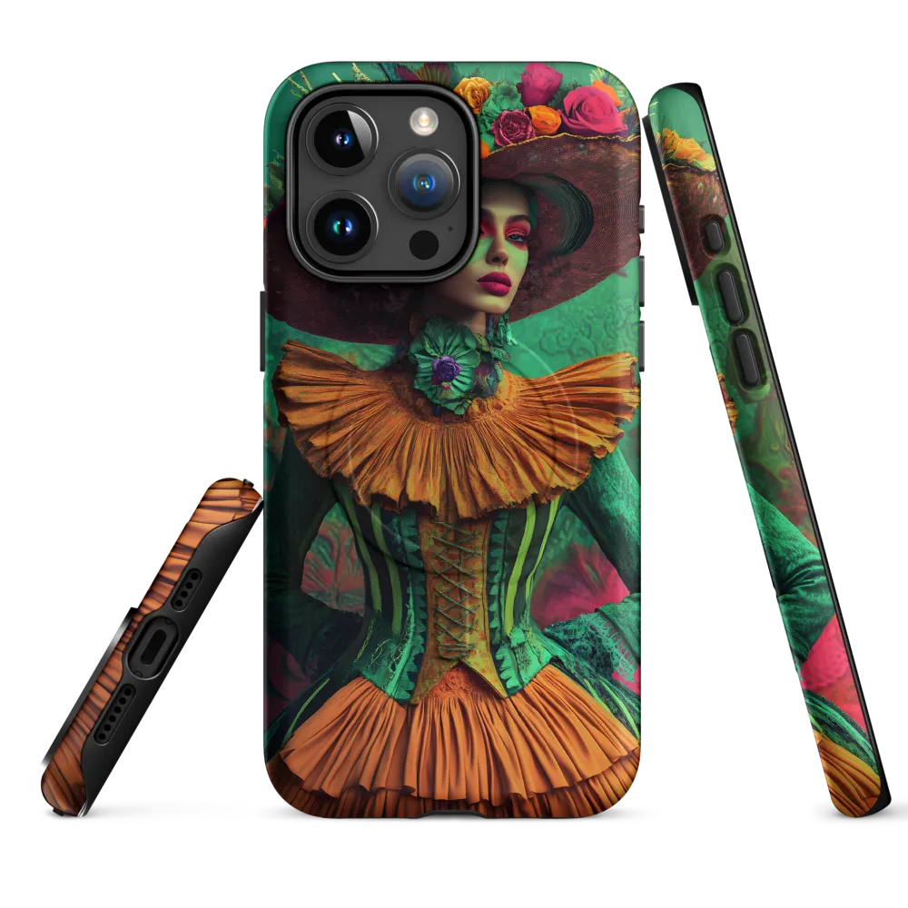 Ethereal Elegance in Color | Phone Case |  15 Pro Max | MagSafe® Tough Case | Matte