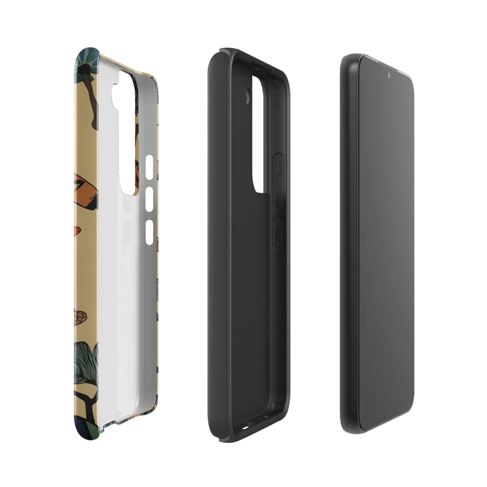 In Full Bloom: Embracing Nature's Whimsy | Phone Case |  S22 | Tough Case | Glossy