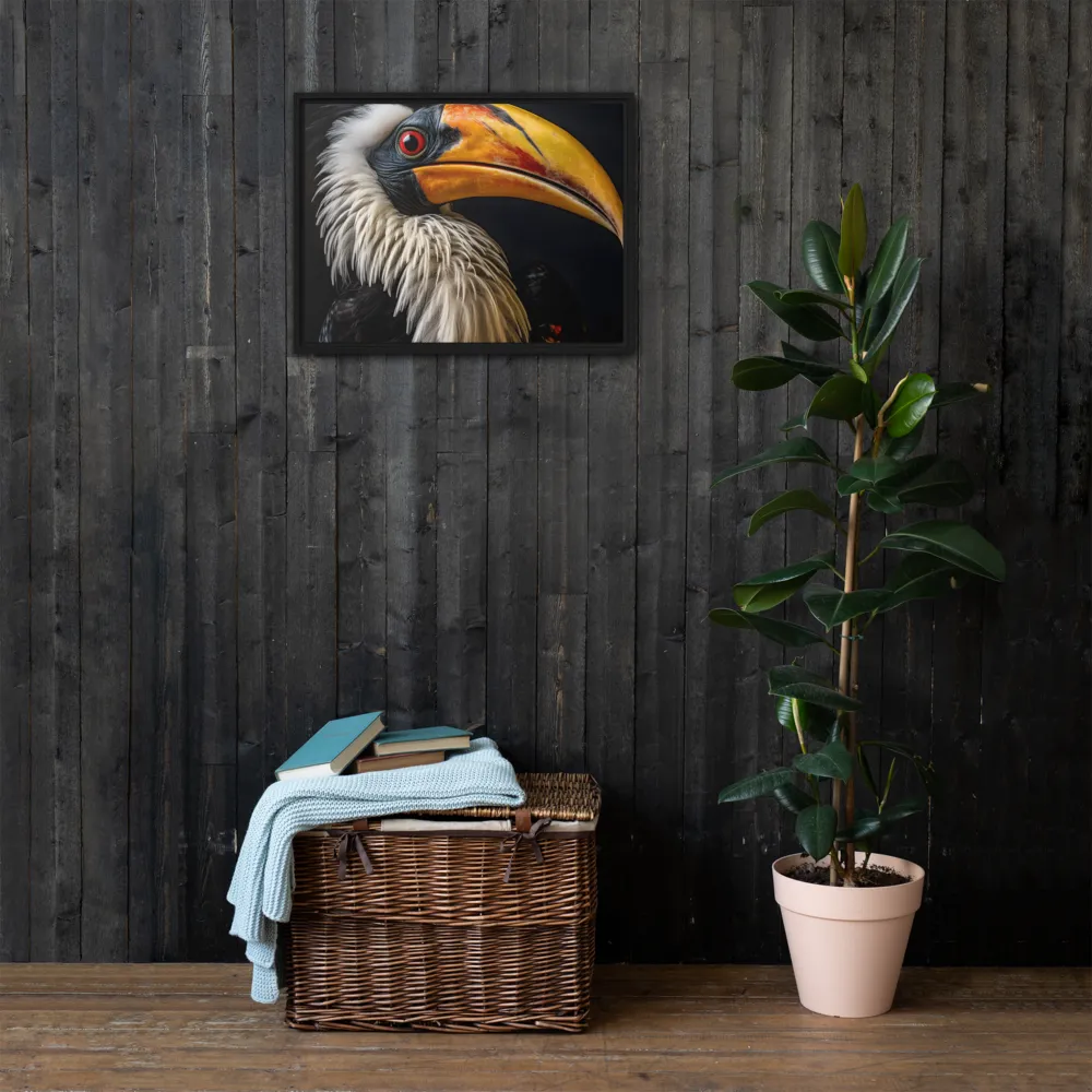 Majestic Hornbill Portrait
