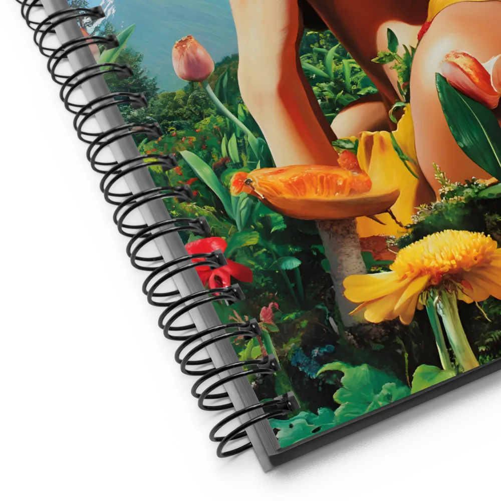 Whimsical Serenade in Nature | Spiral Notebook