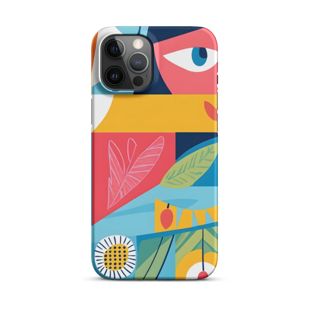 Vibrant Geometric Visage