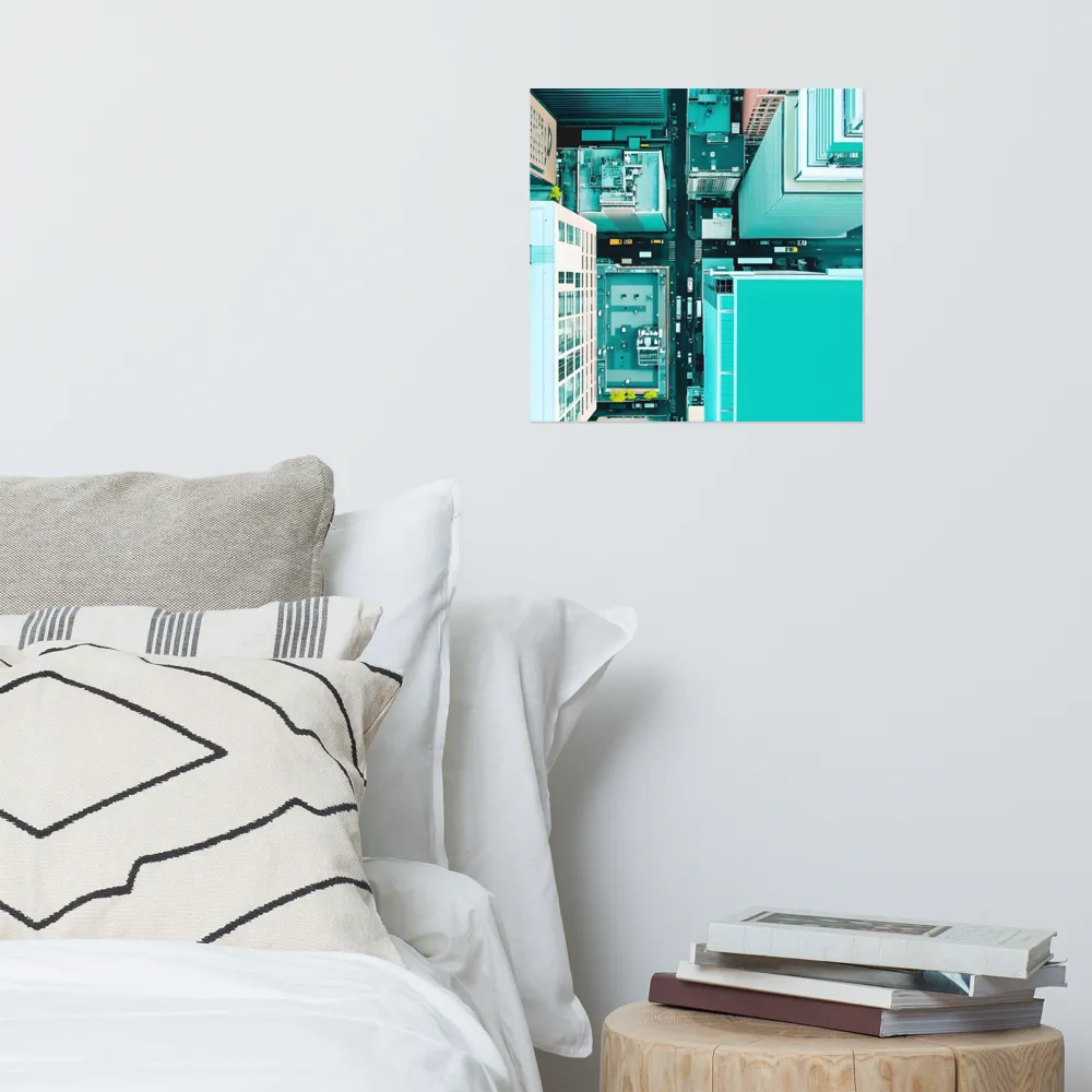 Urban Geometry: Aerial Perspective | Poster | 16″×16″