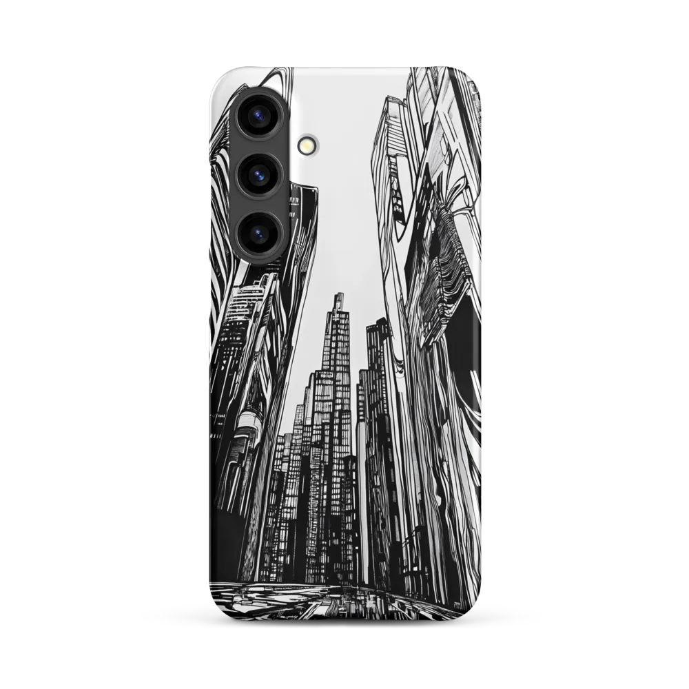 Urban Echoes: A Line Art Journey