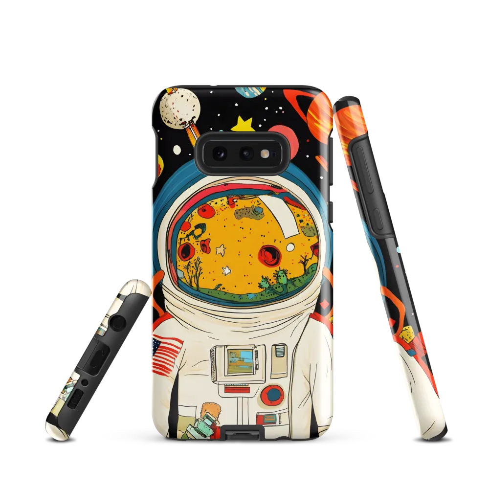 Cosmic Curiosity: Journey Within the Helmet