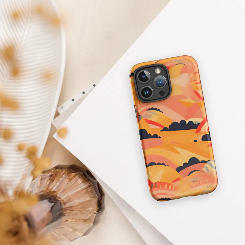 Whispers of the Abstract Horizon | Phone Case |  16 Pro Max | Tough Case | Matte