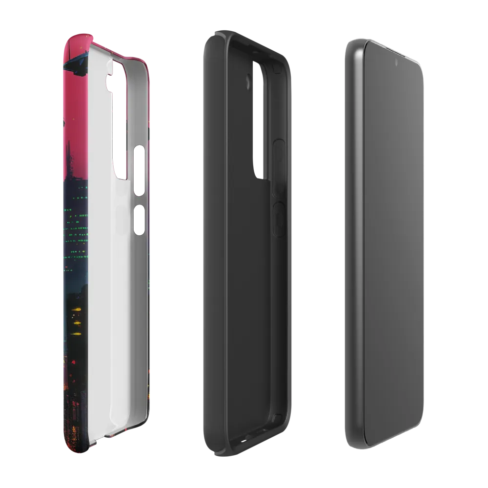 Encounter Above Neon Heights | Phone Case |  S22 Plus | Tough Case | Matte