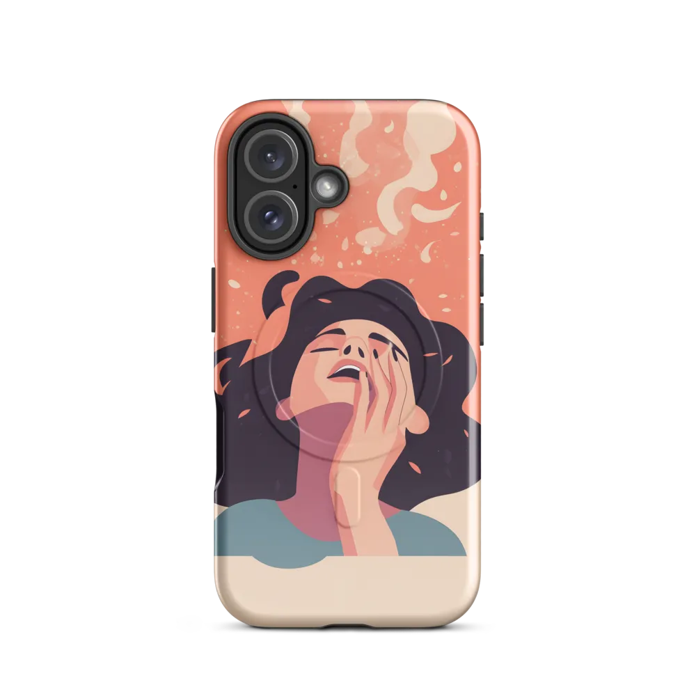 Whispers of Reflection | Phone Case |  16 | MagSafe® Tough Case | Glossy