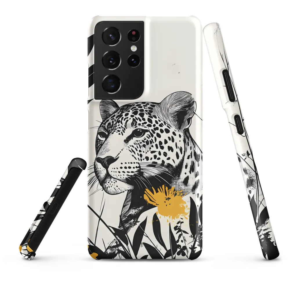 Majestic Leopard Amongst Flora