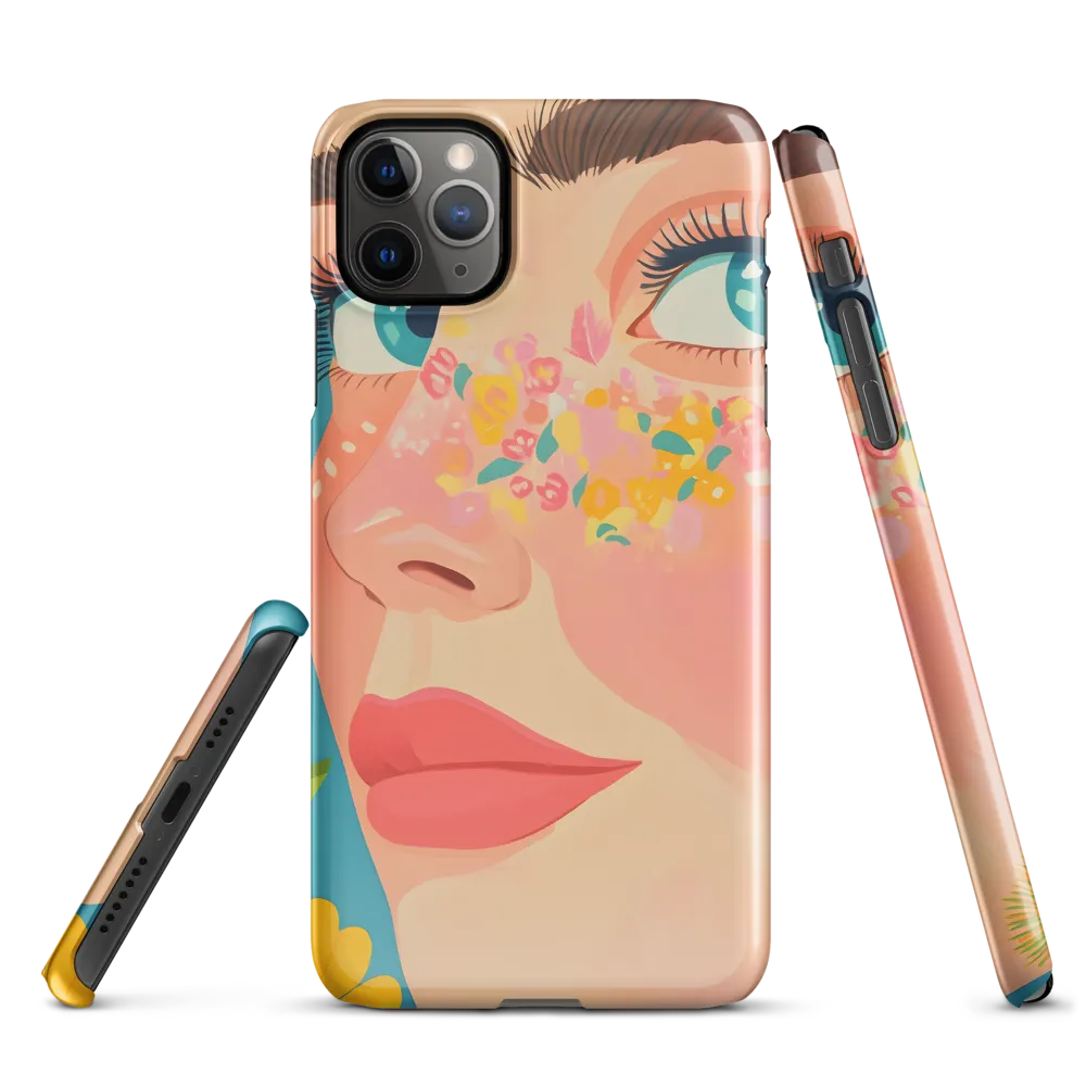 Floral Serenity | Phone Case |  11 Pro Max | Snap Case | Glossy