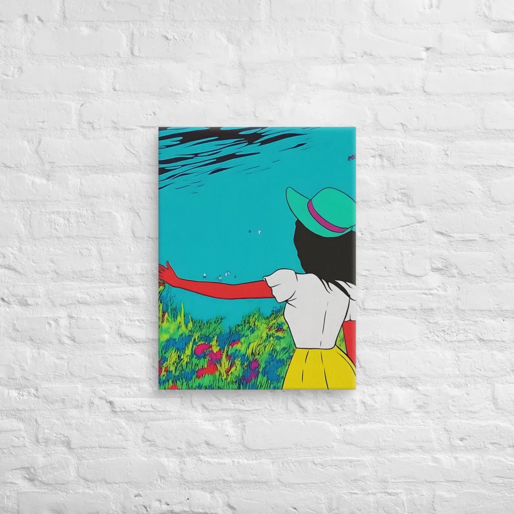Whimsical Encounter | Canvas | 18″×24″