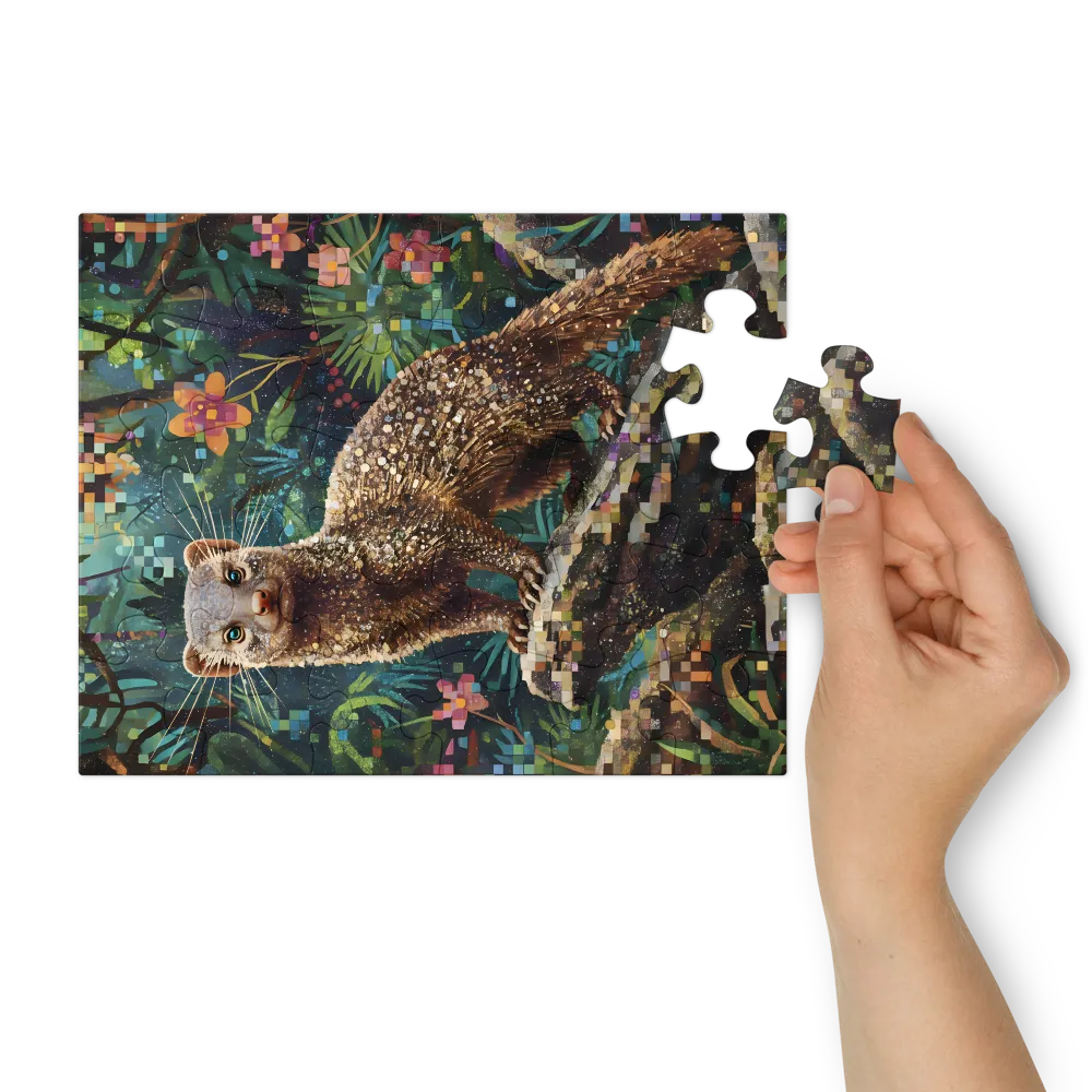 Forest Sentinel 
 Jigsaw Puzzle in Tin Box
