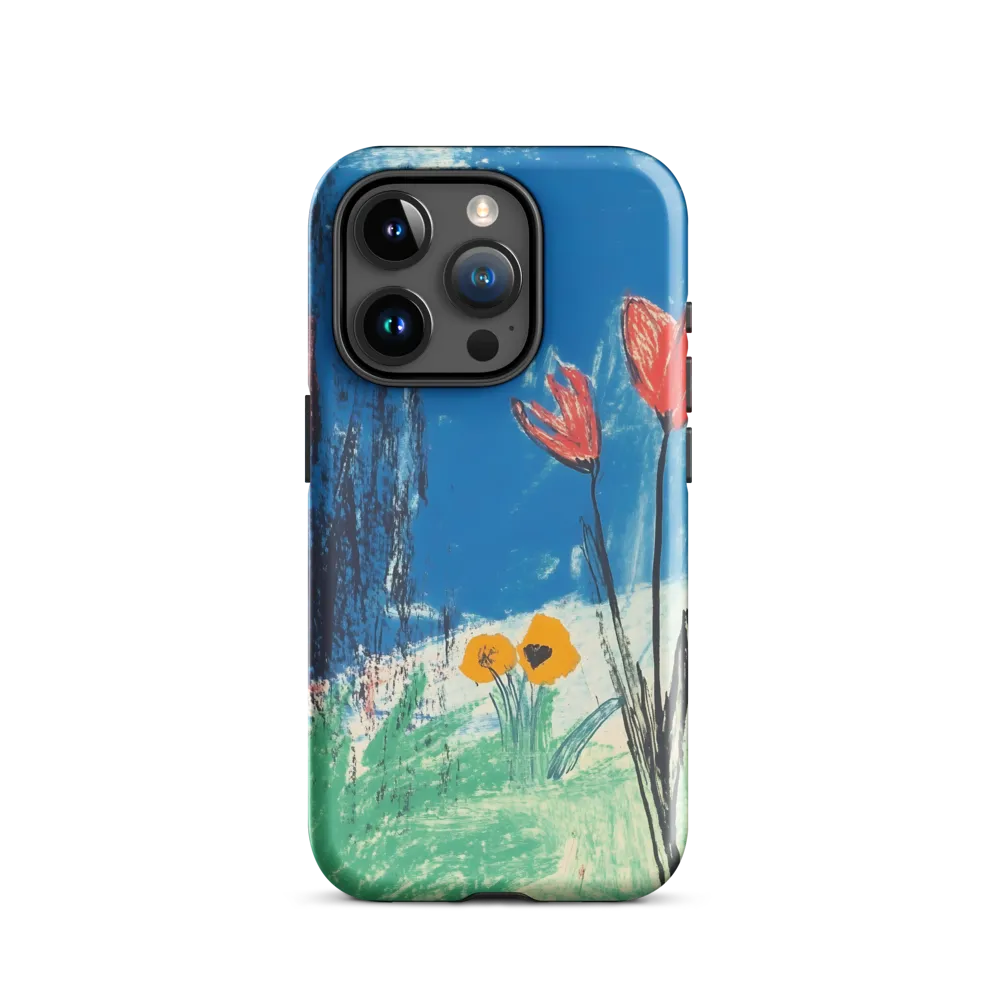 Joyful Blossoms in Blue