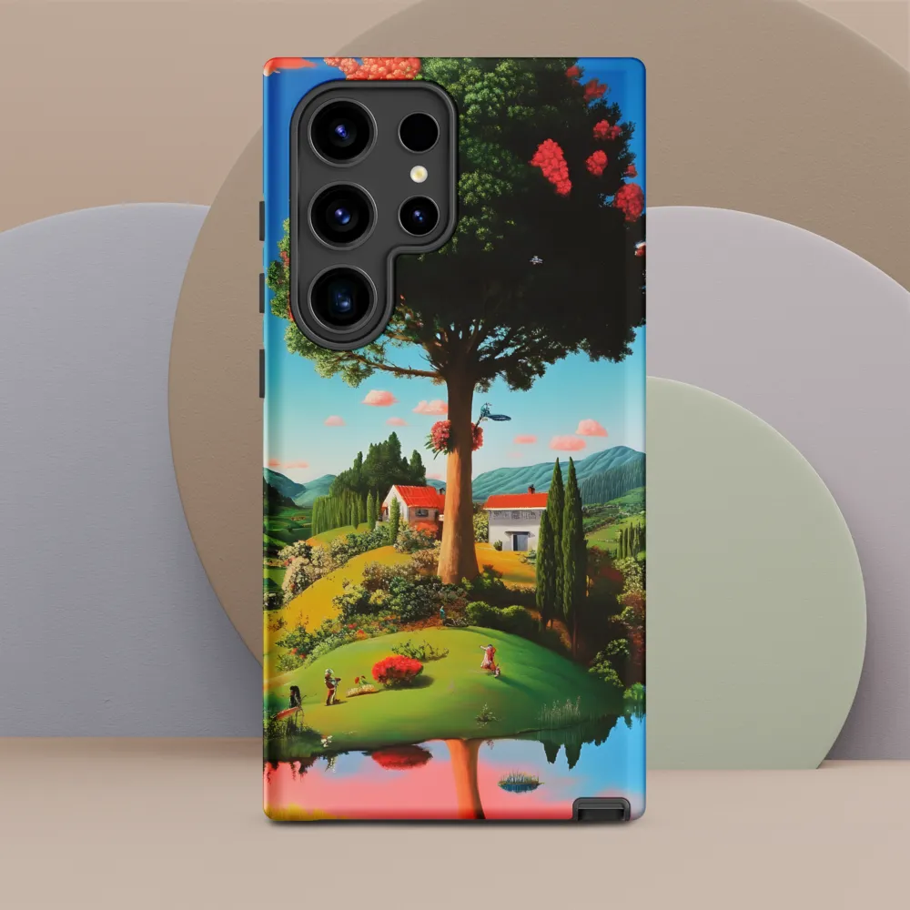 Whimsical Harmony of Nature | Phone Case |  S24 Ultra | Tough Case | Matte