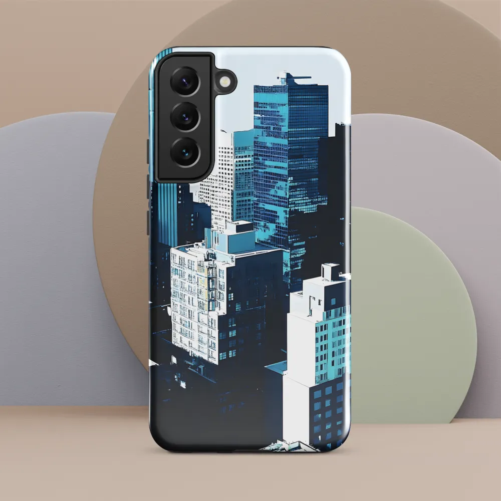 Urban Serenity: A Minimalist Cityscape