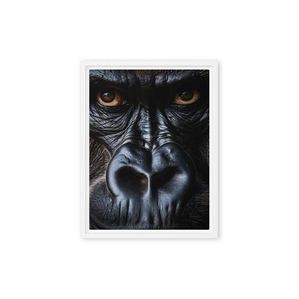 Gaze of the Wild: A Gorilla's Portrait