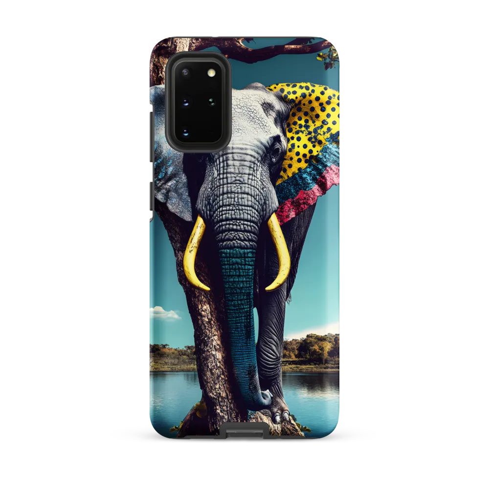 Painted Ears, Teal Trunk