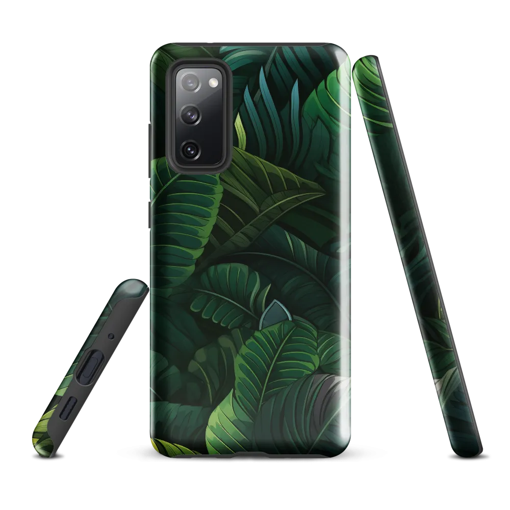 Lush Canopy: A Tropical Foliage Study