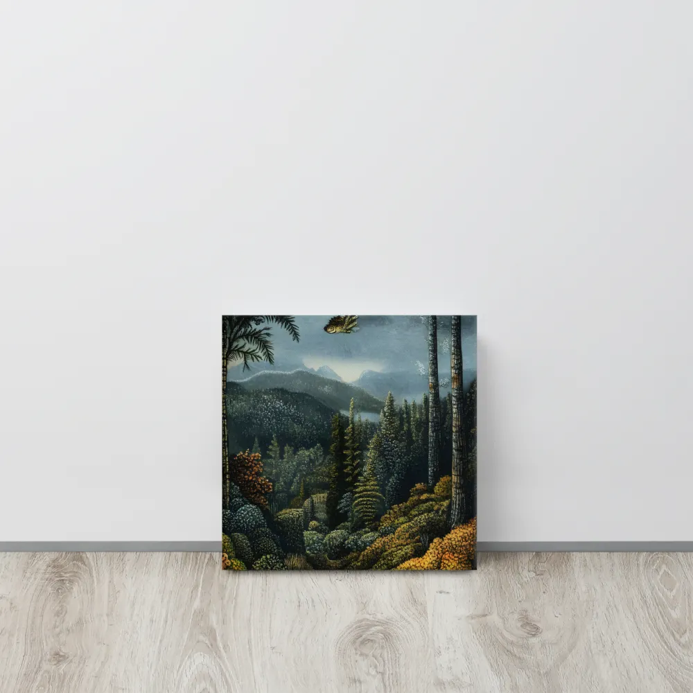 Whispers of the Enchanted Forest | Canvas | 12″×12″