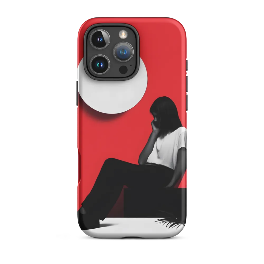 Contemplation in Red