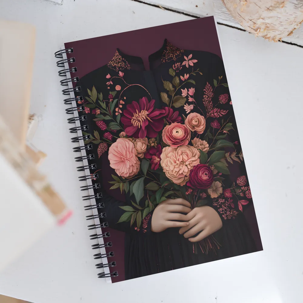 Botanical Elegance | Spiral Notebook