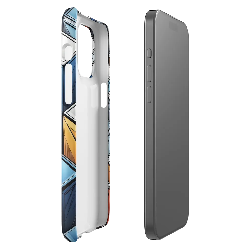Geometry of Colorful Containers | Phone Case |  15 Pro Max | Snap Case | Matte