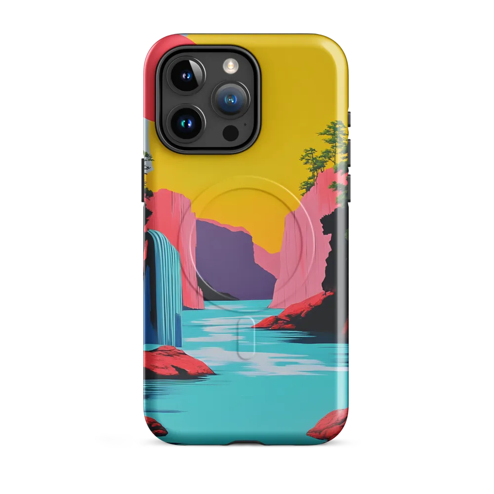 Dreamscape of Pink Cliffs and Turquoise Waters