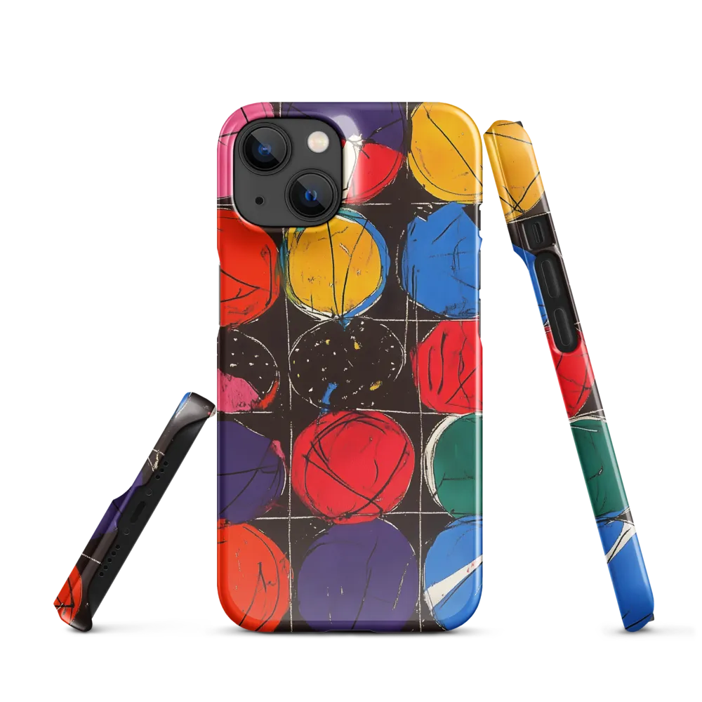 Colorful Circles in Abstract Harmony
