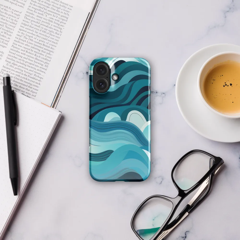 Ebb and Flow | Phone Case |  16 | Snap Case | Glossy