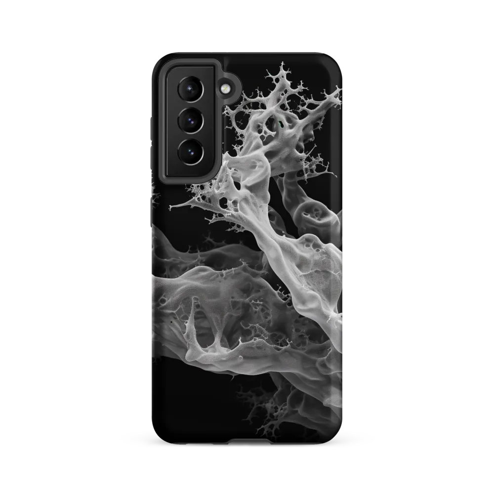 Ethereal Fractals: An Abstract Exploration | Phone Case |  S21 FE | Tough Case | Matte