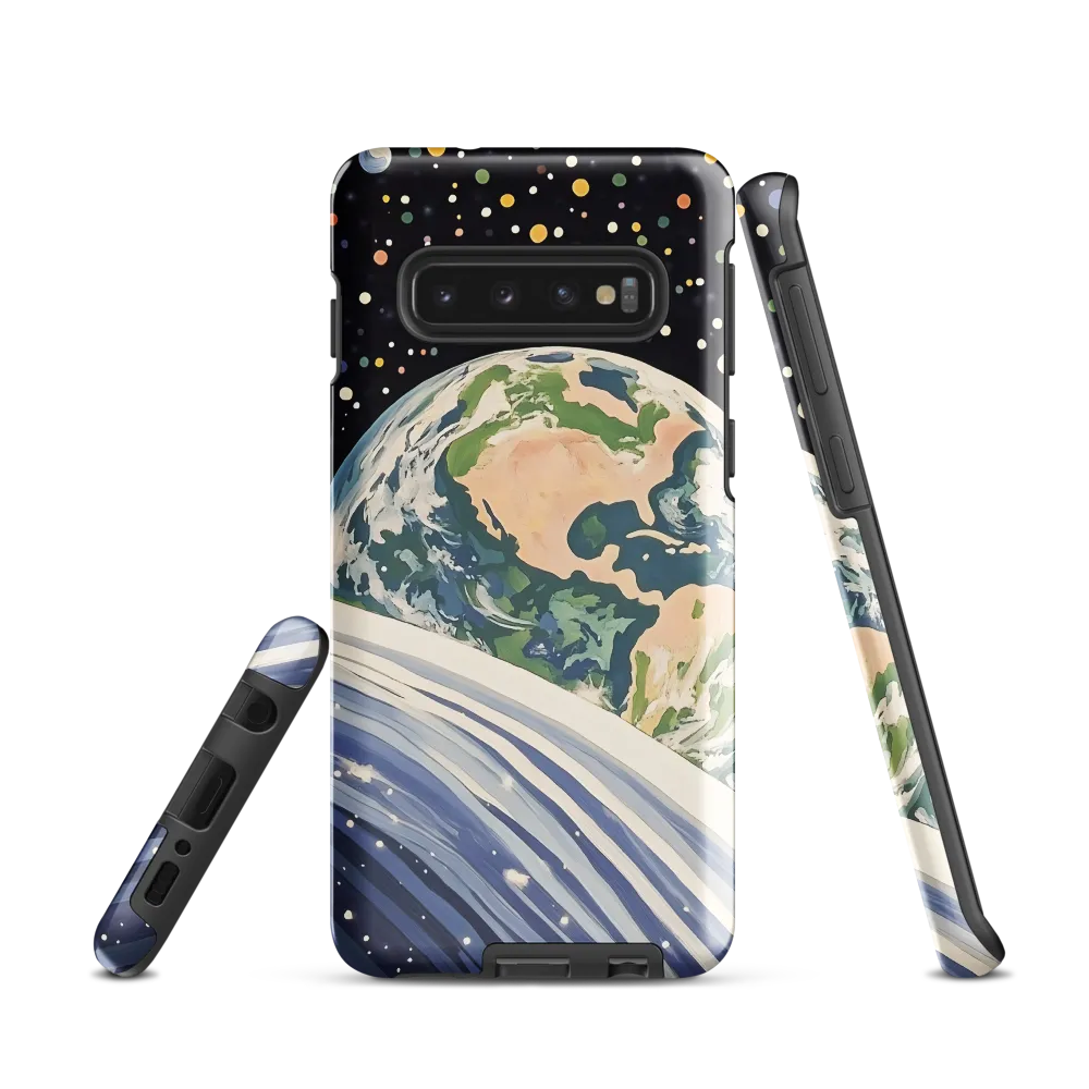 Celestial View: A Surreal Journey Through Space