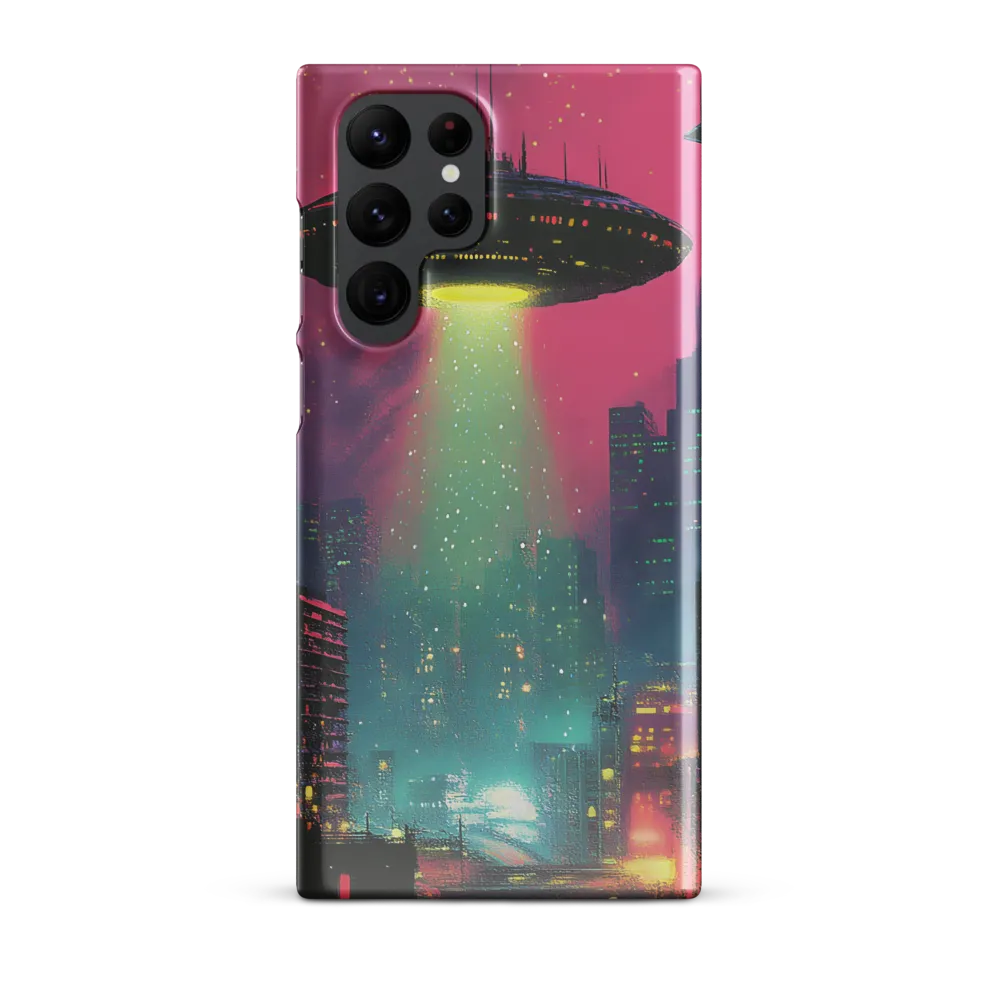 Encounter Above Neon Heights | Phone Case |  S22 Ultra | Snap Case | Glossy