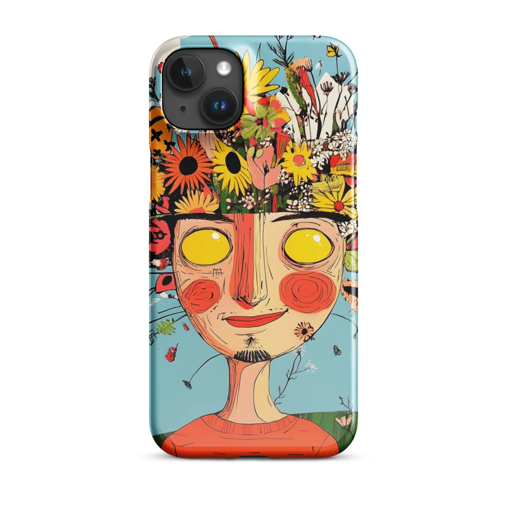 Whimsical Bloom | Phone Case |  15 Plus | Snap Case | Glossy