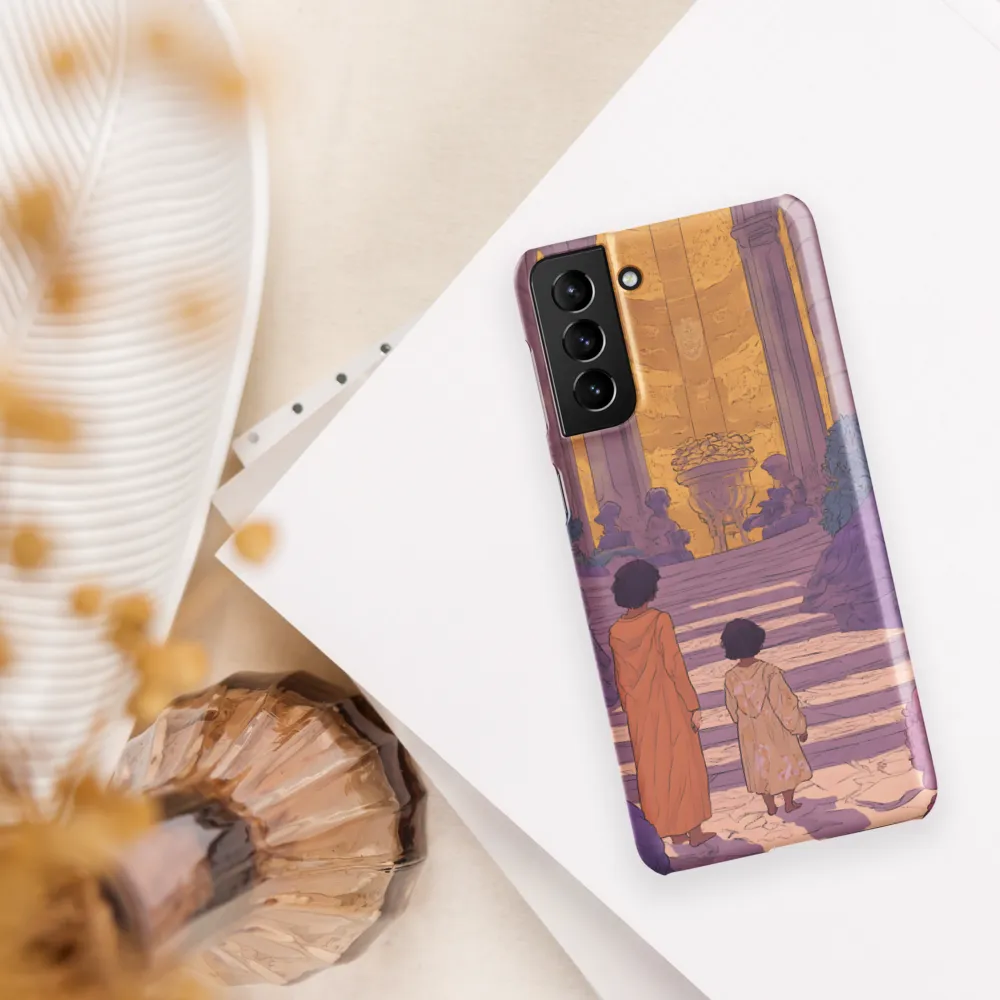 Journey into the Light | Phone Case |  S21 Plus | Snap Case | Matte