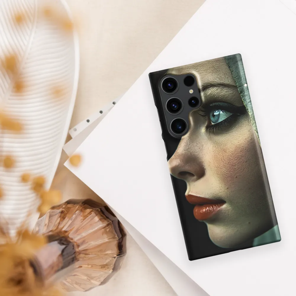 Gaze of Elegance | Phone Case |  S23 Ultra | Snap Case | Matte