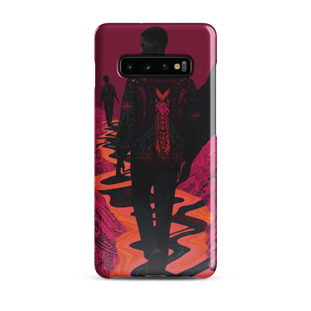 Journey Through the Vibrant Void | Phone Case |  S10 Plus | Snap Case | Glossy