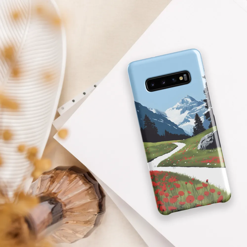 Tranquil Mountain Retreat | Phone Case |  S10 Plus | Snap Case | Glossy