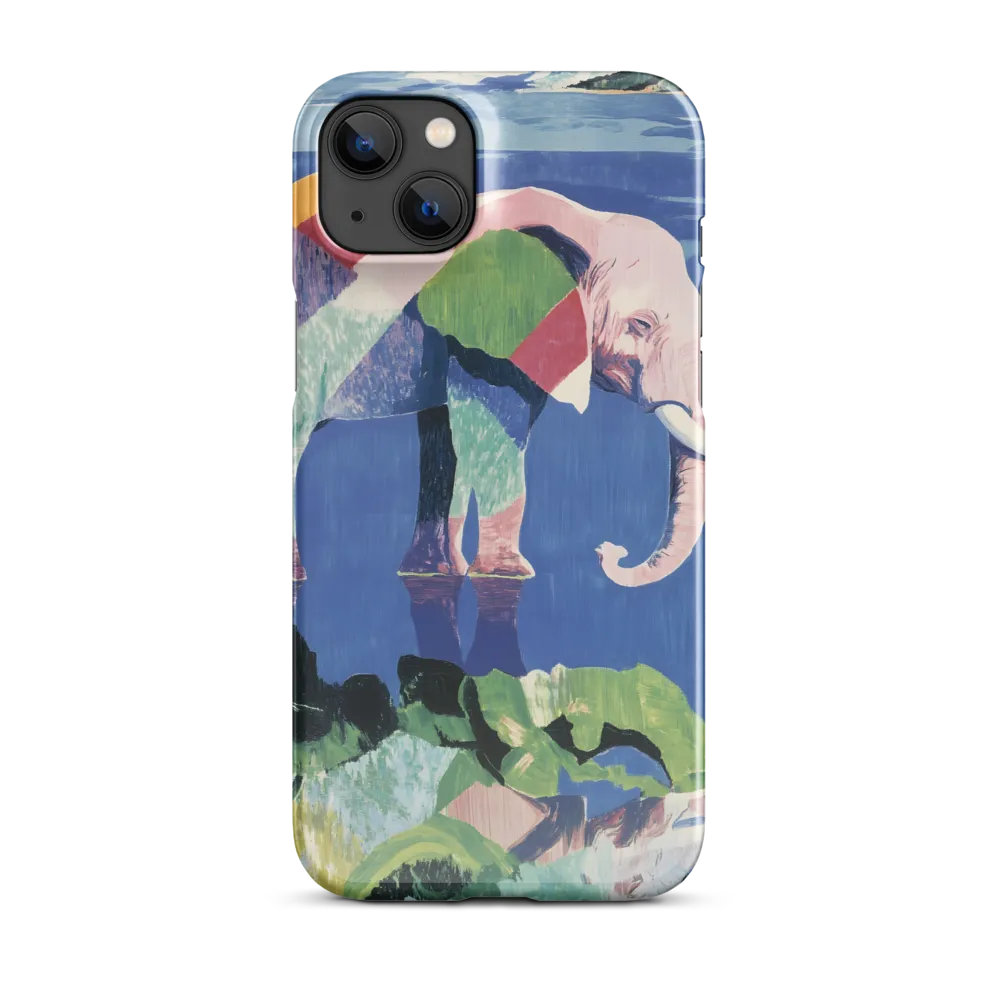 Serenity in Color: The Elephants of Reflection