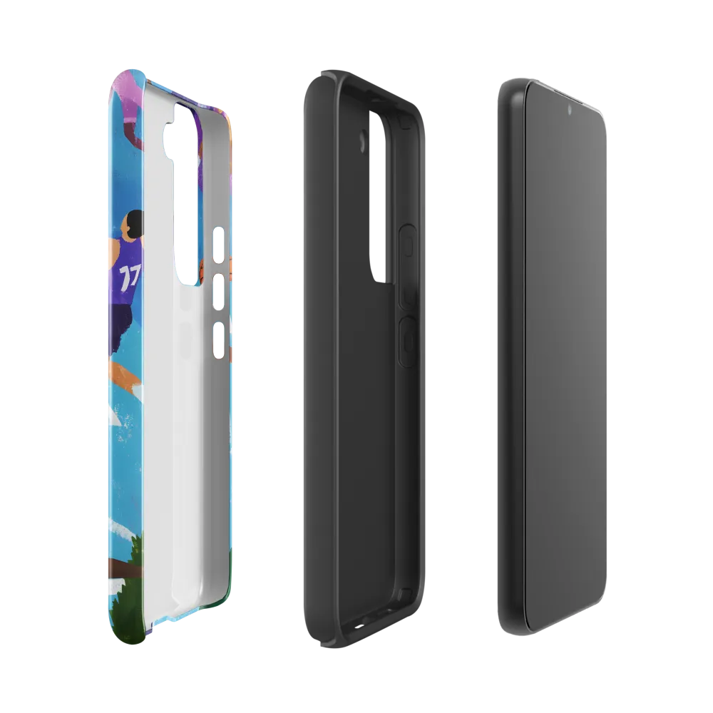 The Pulse of the Game | Phone Case |  S22 | Tough Case | Glossy