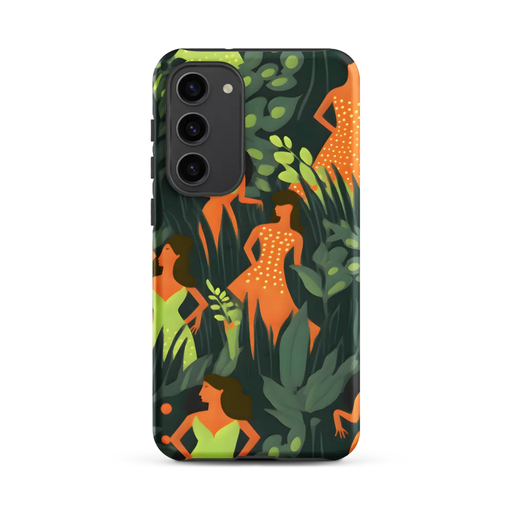 Playful Harmony in Patterns | Phone Case |  S23 Plus | Tough Case | Matte