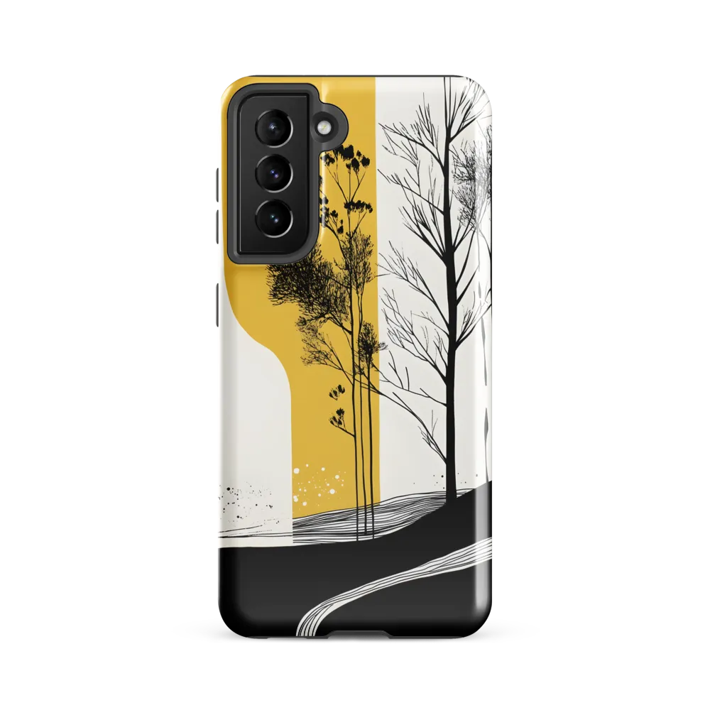 Whispers of Nature: An Abstract Landscape