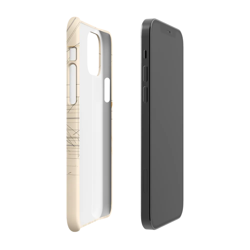 Abstract Profile: A Minimalist Exploration | Phone Case |  12 | Snap Case | Glossy