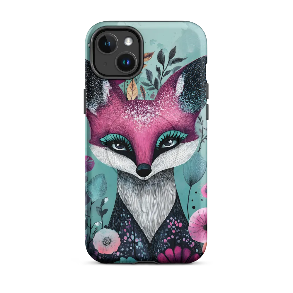 Whimsical Fox Among Blossoms