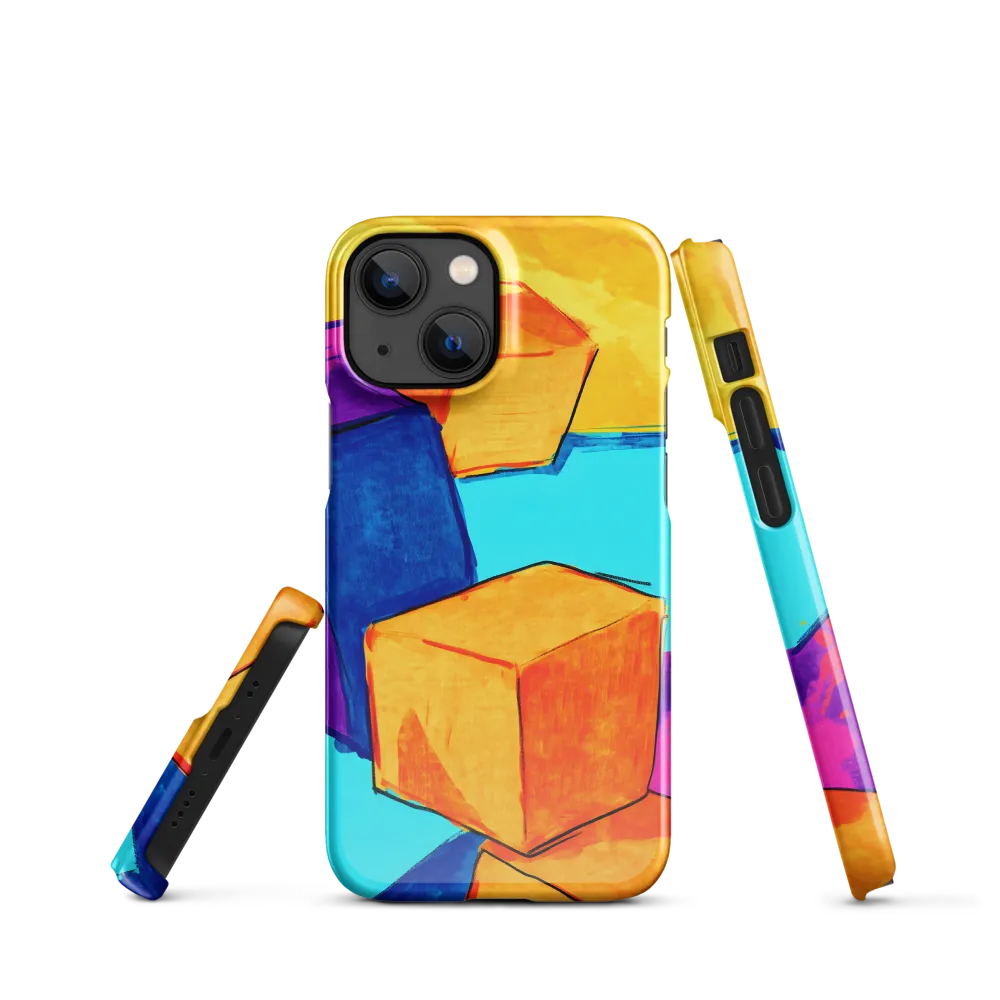 Playful Cubes in Vibrant Harmony