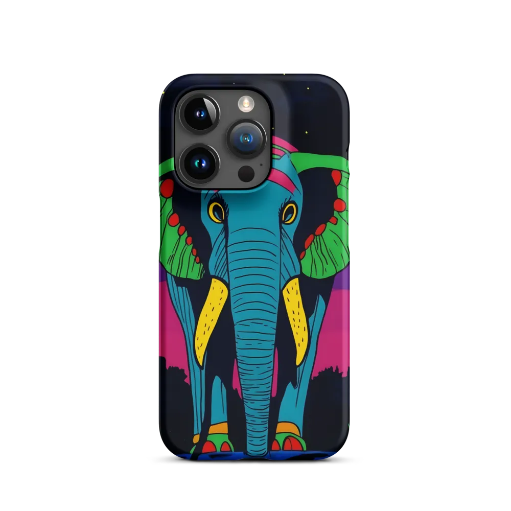 Whimsical Majesty: The Vibrant Elephant